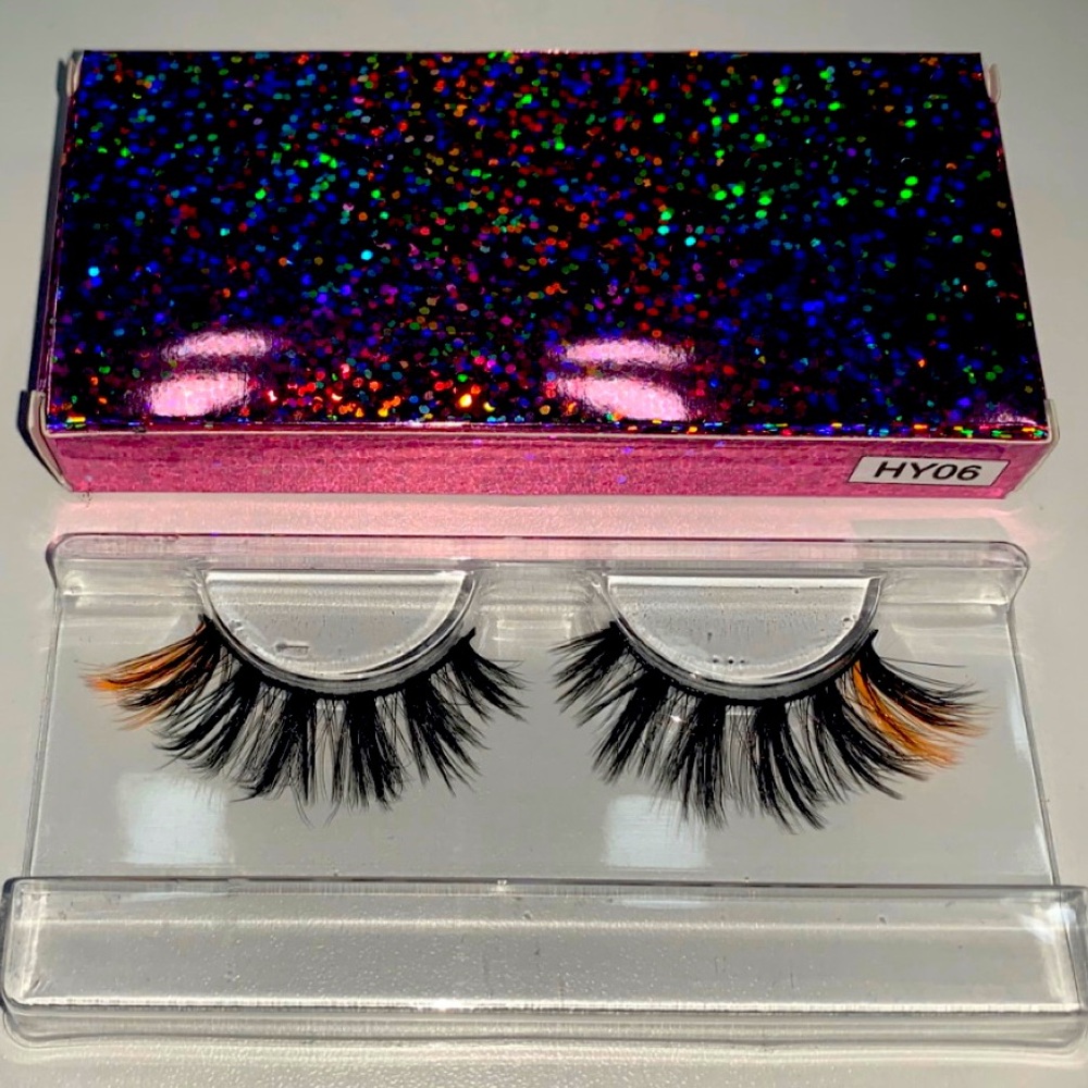 Colorful Faux Mink Eyelashes